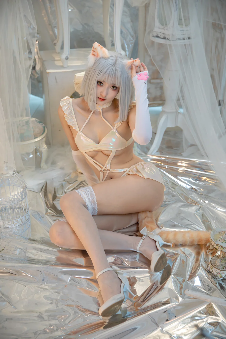 冬马路纱(Luisa_零纱) - 猫猫拳 [40P-435MB] tg@simisebaisi 【丝足阁】014.webp